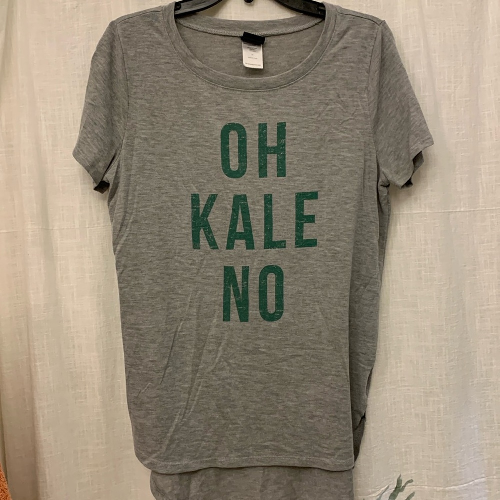 “Oh kale no” shirt